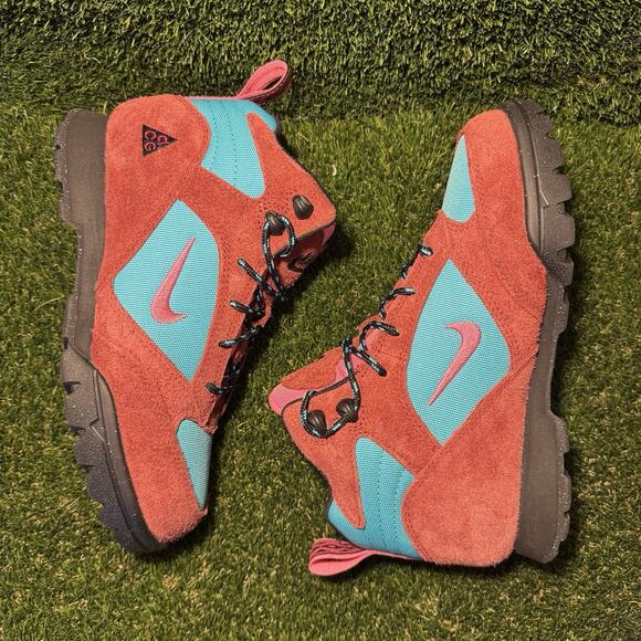 Size 11 - Nike ACG Torre Waterproof Mid Team Red Dusty Cactus - Picture 4 of 7